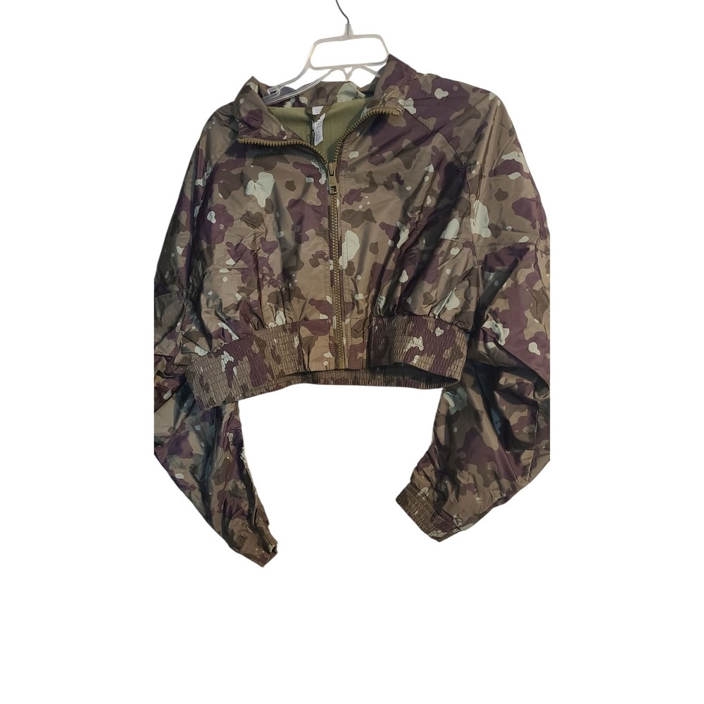 NWT Vitality Balance Athletica Crop Jacket Woodland Size Medium - Picture 4 of 7